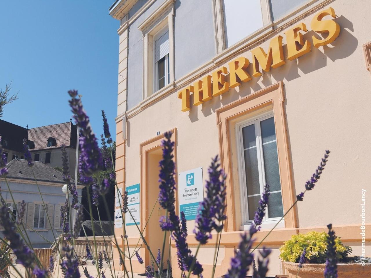 Grand Hotel De Bourbon-Lancy - Spa Et Restaurant - Logis ภายนอก รูปภาพ